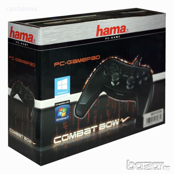 HAMA USB Геймпад Combat Bow за PC, 12 програмируеми бутона, снимка 1