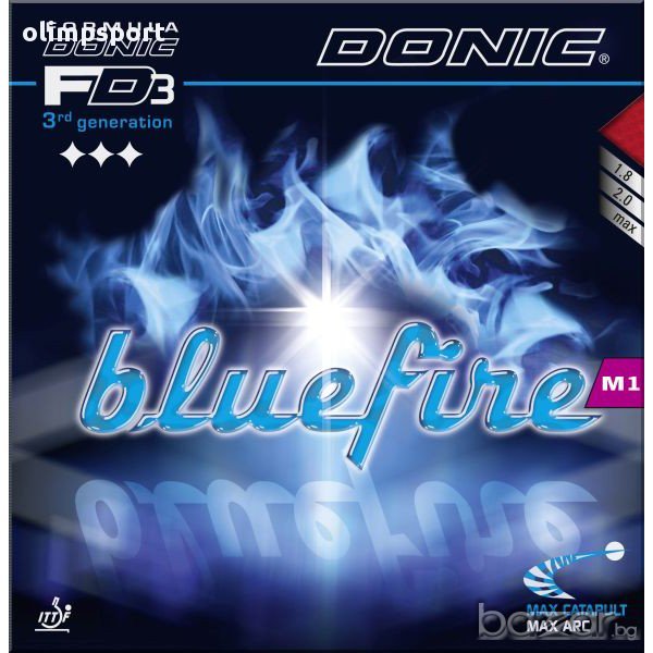 гума за тенис на маса Donic Bluefire M1  нова, снимка 1
