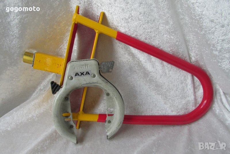 ключалка, стоманен вело катинар AXA LOCK подкова, висококачествен, вело куфар , GOGOMOTO., снимка 1