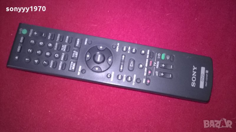 sold-sony remote for rdr hdd/dvd recorder-внос швеицария, снимка 1