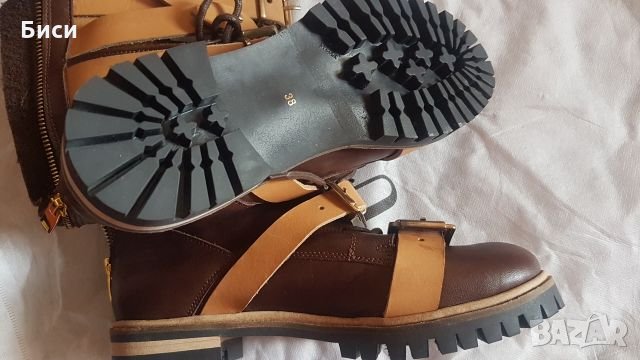 Djofra /Джофра -н.38,нови боти,естествена кожа , снимка 5 - Дамски боти - 23820101