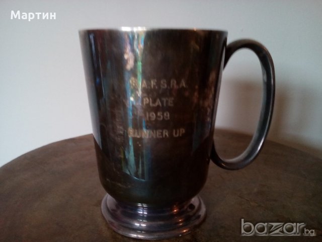 Посребрена масивна стара - Халба ( 777888) 