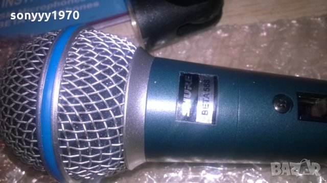 shure beta 58s-legendary performance microphone, снимка 4 - Микрофони - 24852537