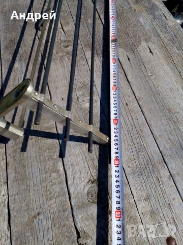 Стара метална закачалка, снимка 5 - Антикварни и старинни предмети - 22060006