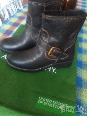 нови боти Benetton, снимка 7 - Дамски боти - 23708298