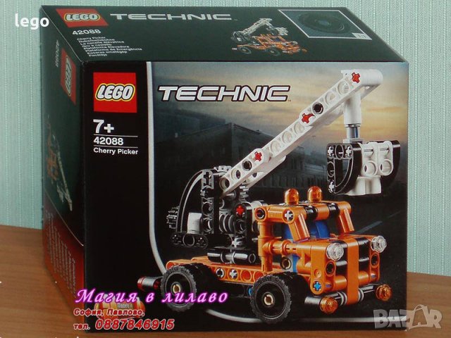 Продавам лего LEGO Technic 42088 - Автовишка Берач на череши