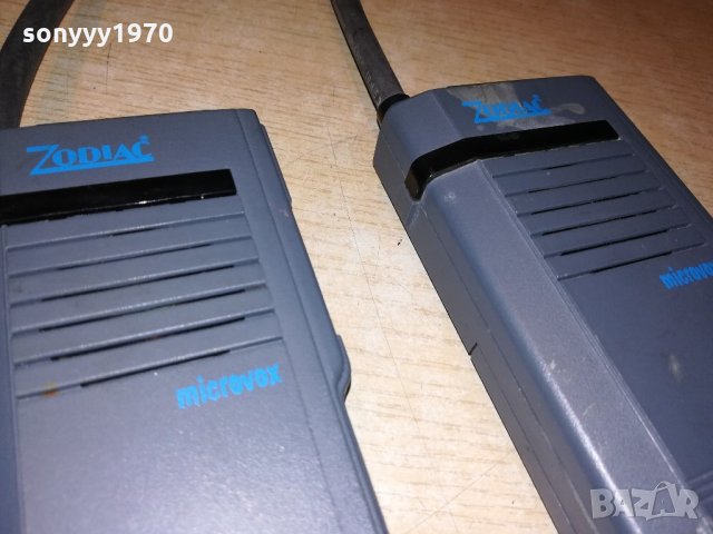 zodiac microvox-2бр радиотелефони/станции, снимка 4 - Ресийвъри, усилватели, смесителни пултове - 21638231