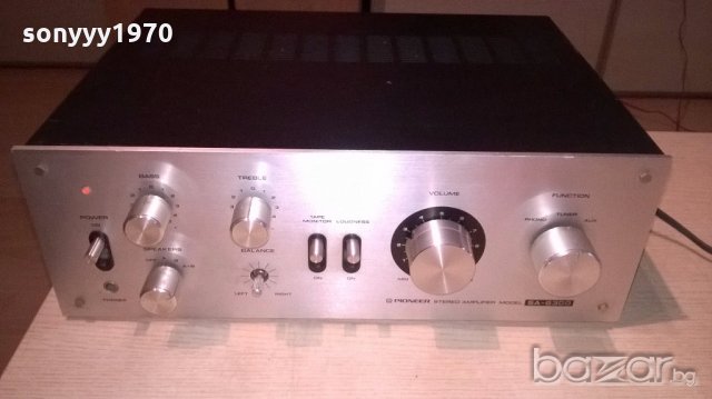 ПОРЪЧАН-pioneer sa-6300 stereo amplifier-made in japan-внос швеицария, снимка 4 - Ресийвъри, усилватели, смесителни пултове - 18708221