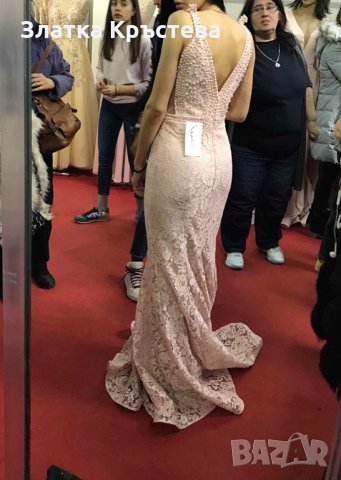 Розова,стилна и красива бална рокля, снимка 5 - Рокли - 23855251