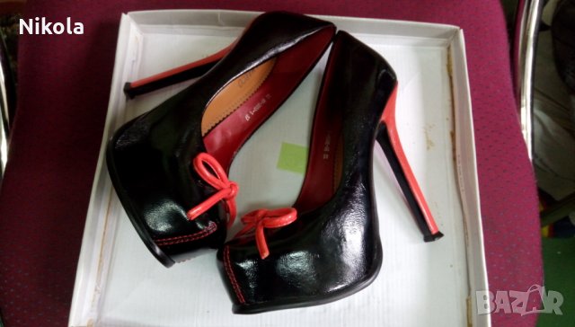 Обувки Stella Marco на висок ток 10см, снимка 10 - Дамски обувки на ток - 23761680