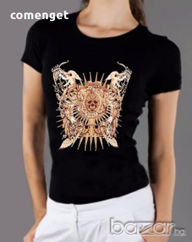 ТОП МОДЕЛ! Дамска тениска DESERT GOLD! Бъди различна, поръчай С ТВОЯ СНИМКА!