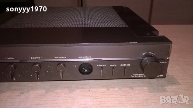 schneider dcs 8025pa-hifi stereo preamplifier-west germany, снимка 3 - Ресийвъри, усилватели, смесителни пултове - 22085771