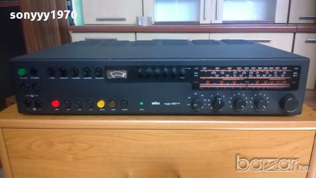 braun regie 450 ch-stereo receiver-нов внос швеицария, снимка 5 - Ресийвъри, усилватели, смесителни пултове - 8572488