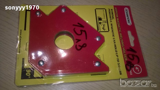 Нов магнитен ъгъл за заваряване до 22кг, снимка 8 - Други инструменти - 14920255