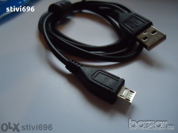 Преход от стандартно USB 2.0 мъжко към micro USB мъжко , снимка 2 - Калъфи, кейсове - 11149923