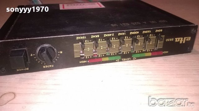 Elta 9830 amplifier/equalizer car audio-внос швеицария, снимка 13 - Аксесоари и консумативи - 16614025