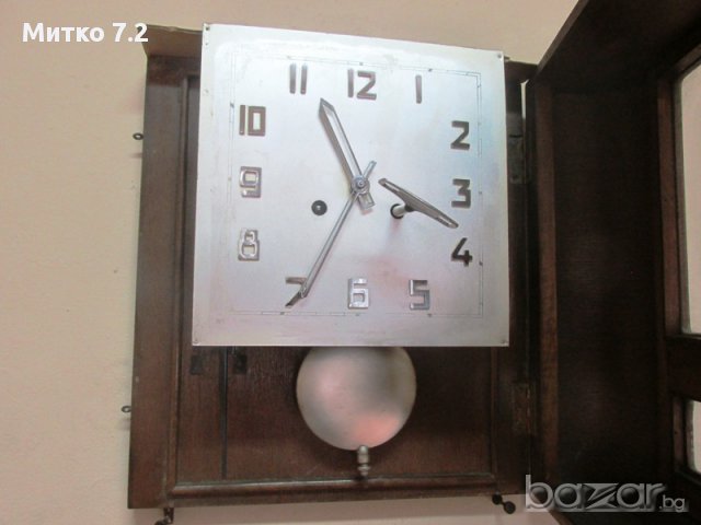 Стар  Стенен часовник Kienzle , снимка 7 - Антикварни и старинни предмети - 17713275