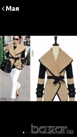 Палто с коланче. Размер S,M,L