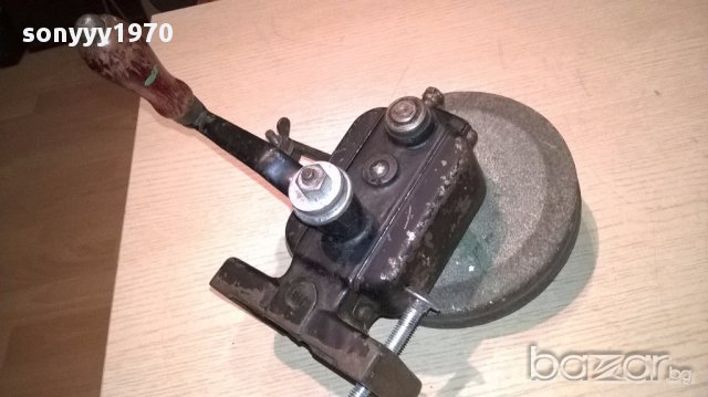 METABO-антика-Metabo-germany-ретро шмиргел-ръчен-20/20см, снимка 8 - Антикварни и старинни предмети - 15451751