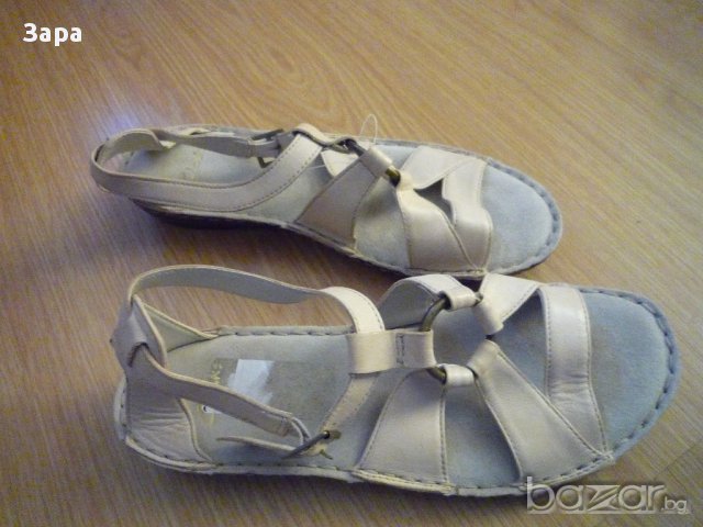 нови кожени сандали Clarks, 40-41ви номер, снимка 1