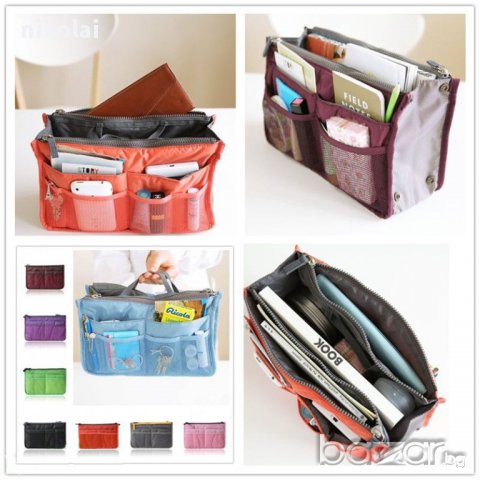 Несесер - органайзер много удобенза дамска и мъжка чанта различни цветове, снимка 1