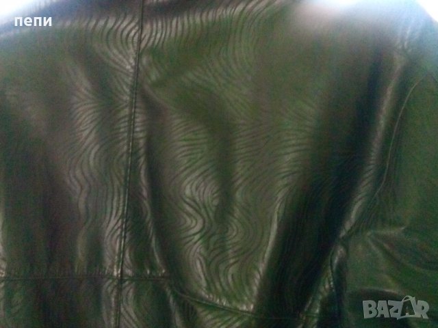 Кожено яке дизайнерско, снимка 7 - Якета - 24722115