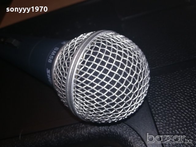 shure sm58-microphone-професионален-жичен, снимка 12 - Микрофони - 20974109