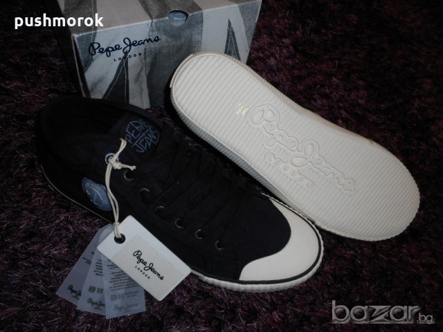 Pepe Jeans INDUSTRY DEEP DYE Black, снимка 9 - Маратонки - 21179992