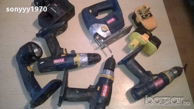 ryobi-голям комплект-внос англия, снимка 6 - Други инструменти - 18365047