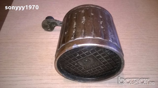 АНТИКА-Стара руска мелница-метална-15х10см, снимка 8 - Антикварни и старинни предмети - 17804045