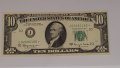 $ 10 Dollars STAR 1963-А NOTE F R B / 7 DIGIT, снимка 2