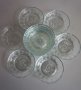 Стъклени десертни чинийки - 12 бр., снимка 1 - Чинии - 17737819