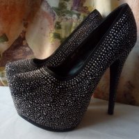 Дамски обувки NLY heels висок ток 40 номер, снимка 3 - Дамски обувки на ток - 23373820