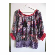 MANGO нова блуза от естествена коприна, снимка 3 - Блузи с дълъг ръкав и пуловери - 17942360