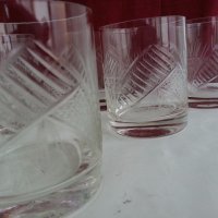  кристални чаши за уиски , снимка 10 - Сервизи - 20129381