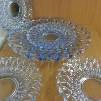 кристални чинии , снимка 2 - Антикварни и старинни предмети - 25526053