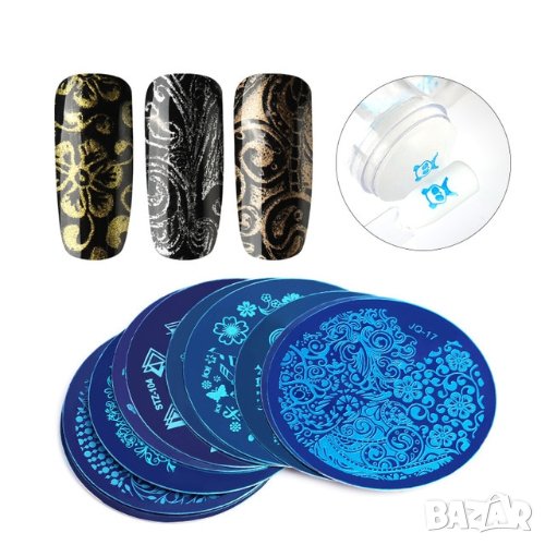 Кръгъл шаблон за печати, снимка 1