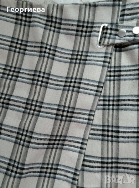 Топла вълнена пола с подплата, снимка 1