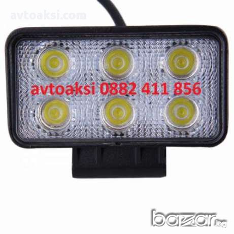 Led Халоген с 6 мощни диода12/24V  18W цена за 1бр , снимка 1