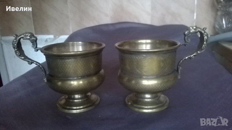 два стакана арт деко, снимка 1