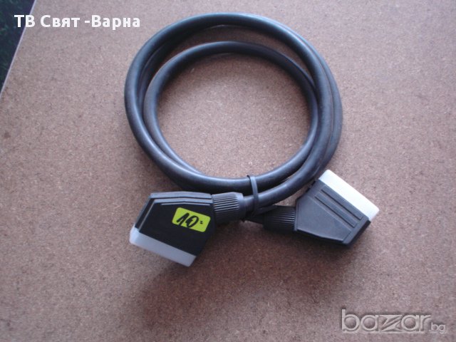 Висококачествен SCART кабел 1.5м, снимка 1