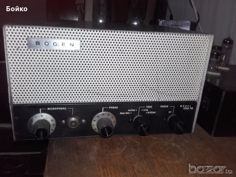 Лампов усилвател Bogen  CHA10, снимка 1