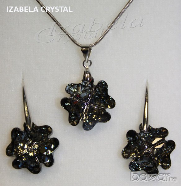 Сваровски Комплект ''clover'' Swarovski, снимка 1