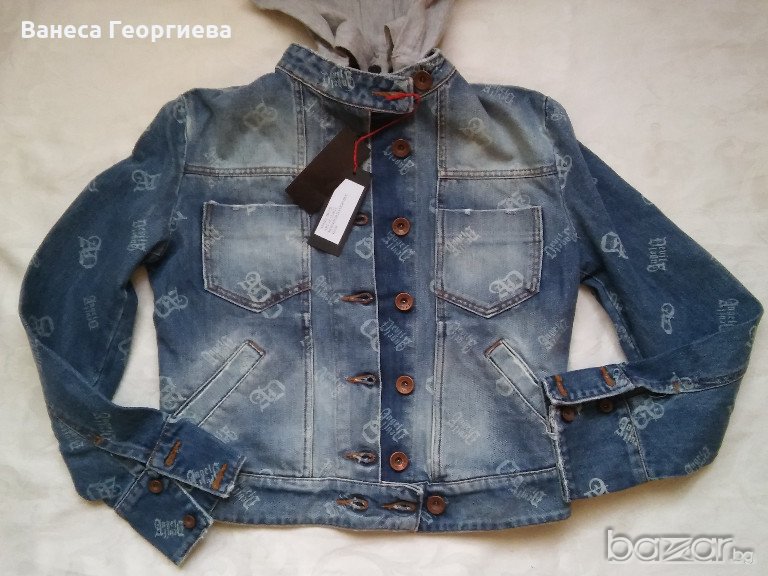 Дънково яке "Angel & Devil", снимка 1