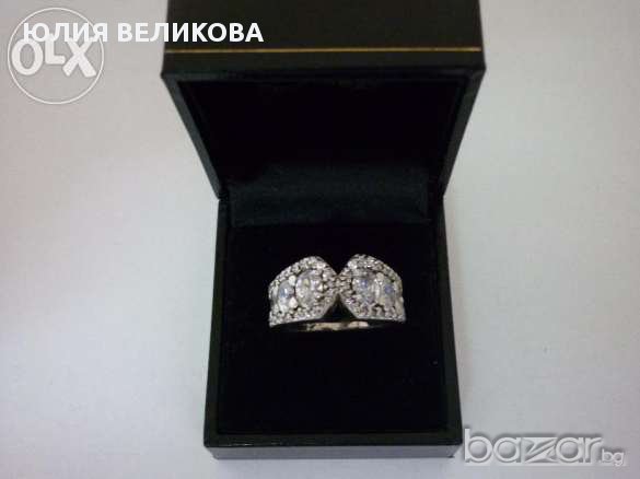Сребърен пръстен 888, снимка 1