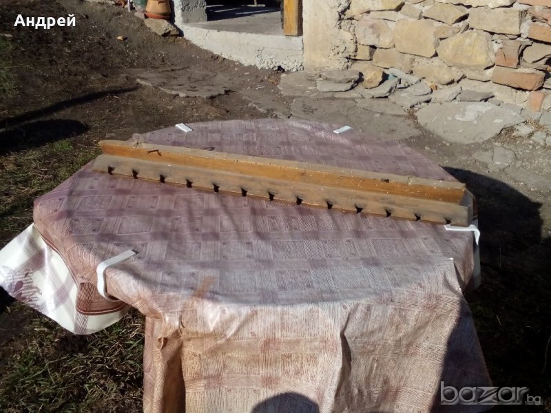 Старинна закачалка за прибори, снимка 1