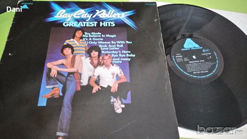  Грамофонна плоча - Bay City Rollers ‎– Greatest Hits, снимка 1