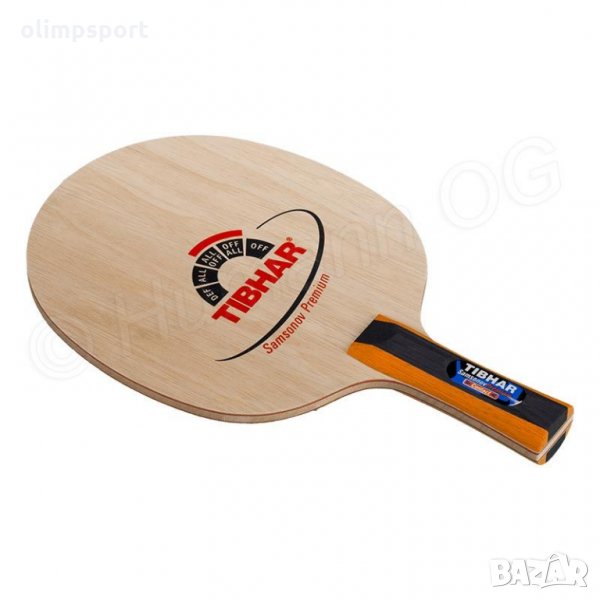 дърво за тенис на маса Tibhar Samsonov Premium contact junior ново дръжка конкав тегло 80 гр , снимка 1