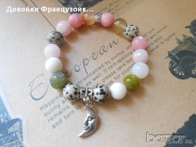 Гривна от естествени камъни "настроение", снимка 2 - Гривни - 8671015