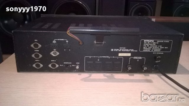 Strato r-9000 receiver-west germany-внос швеицария, снимка 12 - Ресийвъри, усилватели, смесителни пултове - 13325383